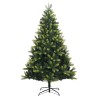 Sapin de Noël artificiel à charnières avec support 240 cm 