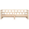 Lit de jour et lit gigogne sans matelas 90x190 cm bois massif 