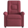 Fauteuil inclinable Rouge bordeaux Tissu 