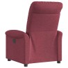 Fauteuil inclinable Rouge bordeaux Tissu 