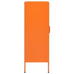 Armoire de rangement Orange 80x35x101,5 cm Acier 