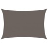 Parasol en PEHD rectangulaire 4 x 6 m Anthracite 
