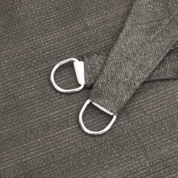 Parasol en PEHD rectangulaire 4 x 6 m Anthracite 