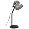 Lampe de bureau 25 W argent vintage 17x17x60 cm E27 