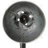 Lampe de bureau 25 W argent vintage 17x17x60 cm E27 