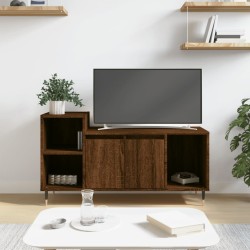 Meuble TV Chêne marron 100x35x55 cm Bois d'ingénierie 
