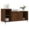 Meuble TV Chêne marron 100x35x55 cm Bois d'ingénierie 