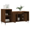 Meuble TV Chêne marron 100x35x55 cm Bois d'ingénierie 