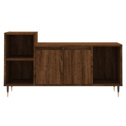 Meuble TV Chêne marron 100x35x55 cm Bois d'ingénierie 