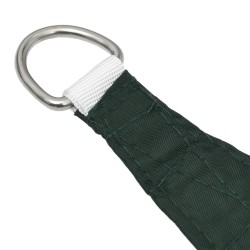 Voile de parasol Tissu Oxford trapèze 3/5x4 m Vert foncé 