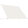 Auvent rétractable 200x150 cm Crème 