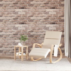 Panneaux muraux 3D 10 pcs marron 100x50 cm EPS 
