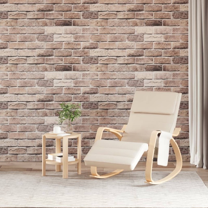 Panneaux muraux 3D 10 pcs marron 100x50 cm EPS 