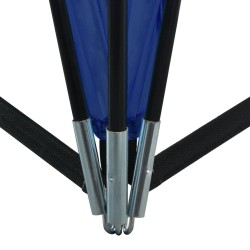 Arceau de tente de réception 450x450x265 cm Bleu foncé 