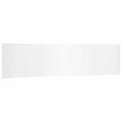Cloison de séparation blanc 165x800 cm bambou 