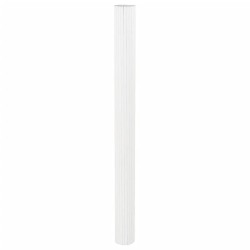 Cloison de séparation blanc 165x800 cm bambou 