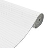 Cloison de séparation blanc 165x800 cm bambou 