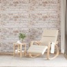 Panneaux muraux 3D 10 pcs rouge et blanc 100x50 cm EPS 