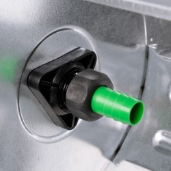 Chariot d'enrouleur pour tuyau de 80 m 3/4" acier 