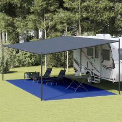 Tapis de tente 400x800 cm Bleu PEHD 
