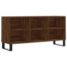Meuble TV chêne marron 103,5x30x50 cm bois d'ingénierie 