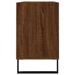 Meuble TV chêne marron 103,5x30x50 cm bois d'ingénierie 