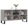 Meuble TV sonoma gris 103,5x30x50 cm bois d'ingénierie 