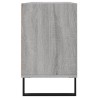 Meuble TV sonoma gris 103,5x30x50 cm bois d'ingénierie 