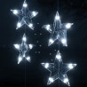 Guirlande lumineuse à étoiles LED 500 LED Blanc 8 fonctions 