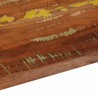 Dessus de table 140x30x2,5cm rectangulaire bois massif récupéré 