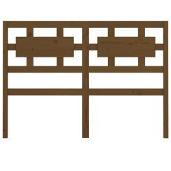 Tête de lit Marron miel 205,5x4x100 cm Bois massif de pin 