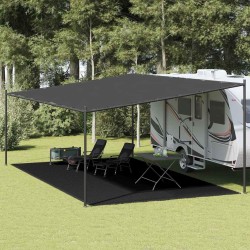 Tapis de tente 400x600 cm Noir 