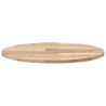 Dessus de table rond Ø70x2 cm bois massif d'acacia 