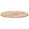 Dessus de table rond Ø70x2 cm bois massif d'acacia 
