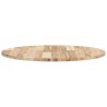 Dessus de table rond Ø70x2 cm bois massif d'acacia 