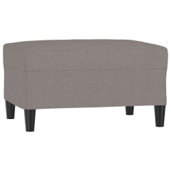 Repose-pied Taupe 70x55x41 cm Tissu 