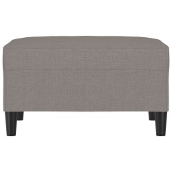 Repose-pied Taupe 70x55x41 cm Tissu 