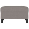 Repose-pied Taupe 70x55x41 cm Tissu 