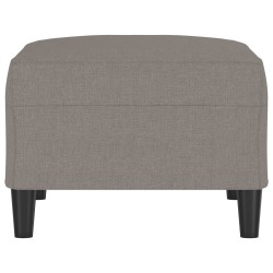 Repose-pied Taupe 70x55x41 cm Tissu 