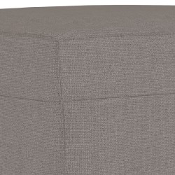 Repose-pied Taupe 70x55x41 cm Tissu 