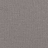Repose-pied Taupe 70x55x41 cm Tissu 