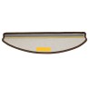 Tapis d'escalier 30 pcs marron 65x21x4 cm 