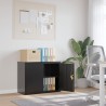 Classeur noir 90x40x70 cm acier 