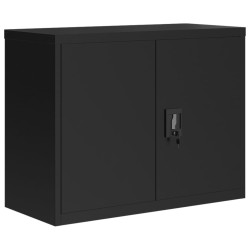 Classeur noir 90x40x70 cm acier 