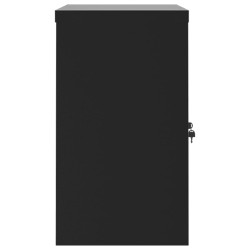 Classeur noir 90x40x70 cm acier 