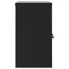 Classeur noir 90x40x70 cm acier 