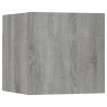Meubles TV muraux 8 pcs Sonoma gris 30,5x30x30 cm 
