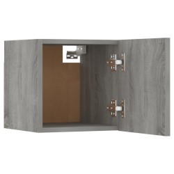 Meubles TV muraux 8 pcs Sonoma gris 30,5x30x30 cm 