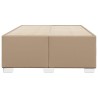 Cadre de lit sans matelas cappuccino 120x190 cm similicuir 