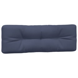 Coussins palette lot de 5 tissu bleu marine 